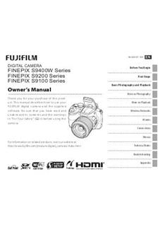 Fujifilm FinePix S9200 manual. Camera Instructions.